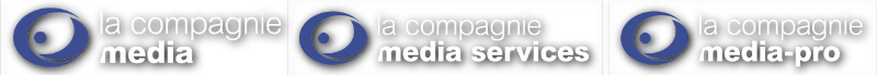 Logos des filiales la compagnie media